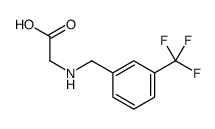 (3-Trifluoromethyl-benzylamino)-acetic acid结构式