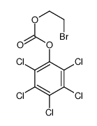 Carbonic acid, 2-bromoethyl pentachlorophenyl ester Structure