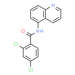 2,4-dichloro-N-(quinolin-5-yl)benzamide picture