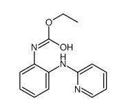 ethyl N-[2-(pyridin-2-ylamino)phenyl]carbamate Structure