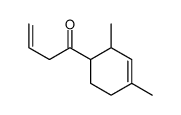 1-(2,4-dimethylcyclohex-3-en-1-yl)but-3-en-1-one结构式