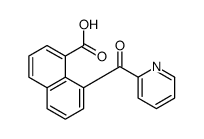 8-(pyridine-2-carbonyl)naphthalene-1-carboxylic acid Structure