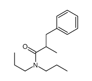 2-methyl-3-phenyl-N,N-dipropylpropanamide Structure