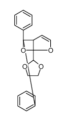 2,7-Dioxabicyclo[3.2.0]hept-3-ene, 1-(1,3-dioxolan-2-yl)-6,6-diphenyl Structure