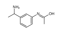 N-[3-(1-aminoethyl)phenyl]acetamide Structure