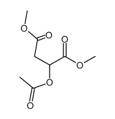 Dimethyl (R,S)-2-O-Acetylmalate Structure