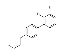 1-(4-butylphenyl)-2,3-difluorobenzene结构式