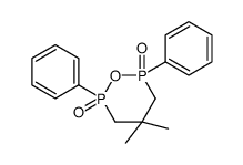 4,4-dimethyl-2,6-diphenyl-1,2λ5,6λ5-oxadiphosphinane 2,6-dioxide Structure