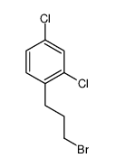 1-(3-bromopropyl)-2,4-dichlorobenzene Structure