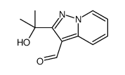 2-(2-hydroxypropan-2-yl)pyrazolo[1,5-a]pyridine-3-carbaldehyde Structure