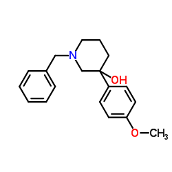 1-苄基-3-(4-甲氧基-苯基)-哌啶-3-醇图片