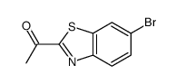 1-(6-bromobenzo[d]thiazol-2-yl)ethanone structure