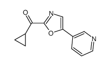 Cyclopropyl-(5-pyridin-3-yl-oxazol-2-yl)-methanone Structure