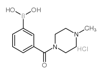 (3-(4-METHYLPIPERAZINE-1-CARBONYL)PHENYL)BORONIC ACID HYDROCHLORIDE picture