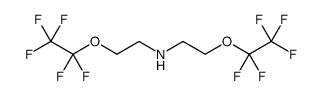 Ethanamine, 2-(1,1,2,2,2-pentafluoroethoxy)-N-[2-(1,1,2,2,2-pentafluoroethoxy)ethyl]-结构式