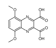 5,8-dimethoxy-quinoxaline-2,3-dicarboxylic acid结构式