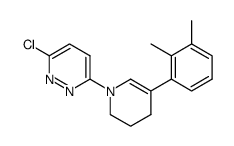 3-chloro-6-[5-(2,3-dimethylphenyl)-3,4-dihydro-1(2H)-pyridinyl]pyridazine Structure