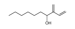 3-methylene-dec-1-en-4-ol Structure