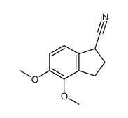 2,3-DIHYDRO-4,5-DIMETHOXY-1H-INDENE-1-CARBONITRILE picture