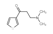 1-PROPANONE, 3-DIMETHYLAMINO-1-(3-THIENYL)- Structure