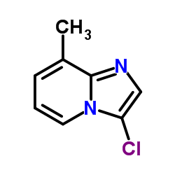 IMidazo[1,2-a]pyridine, 3-chloro-8-Methyl- Structure