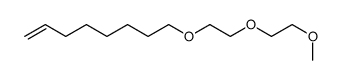 8-[2-(2-methoxyethoxy)ethoxy]oct-1-ene Structure