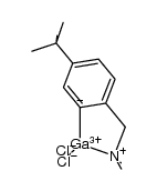 (5-tBu-2-(Me2NCH2)C6H3)GaCl2 Structure