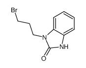 1-(3-Bromopropyl)-1,3-dihydro-2H-benzimidazol-2-one structure