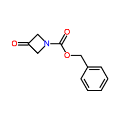 Benzyl 3-oxo-1-azetidinecarboxylate structure