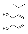 3-propan-2-ylcyclohexa-3,5-diene-1,2-diol Structure