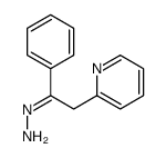 (1-phenyl-2-pyridin-2-ylethylidene)hydrazine Structure