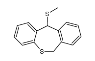 11-methylthio-6,11-dihydrodibenzo[b,e]thiepin结构式