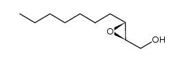((2R,3R)-3-heptyloxiran-2-yl)methanol Structure