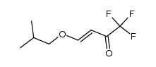 1,1,1-trifluoro-3-(isobutoxymethylene)-2-propanone结构式