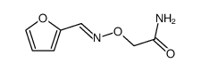 (E)-2-furaldehyde oxime O-carbamoylmethyl ether结构式