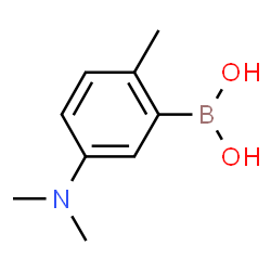 5-(Dimethylamino)-2-methylphenylboronic acid structure