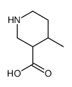 4-methylpiperidine-3-carboxylic acid Structure