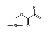 trimethylsilylmethyl 2-fluoroprop-2-enoate Structure