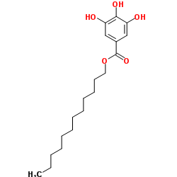Dodecyl gallate Structure