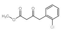 4-(2-chloro-phenyl)-3-oxo-butyric acid methyl ester结构式