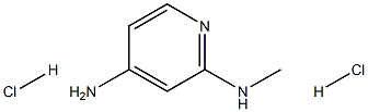 N-(4-Aminopyridin-2-yl)-N-methylamine dihydrochloride Structure