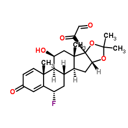 21-Dehydro Flunisolide结构式