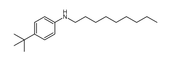 4-tert-butyl-N-nonylaniline结构式