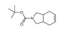 TERT-BUTYL 3A,4,7,7A-TETRAHYDRO-1H-ISOINDOLE-2(3H)-CARBOXYLATE Structure