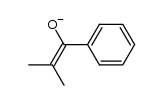 isobutyrophenone enolate结构式