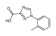 1-O-TOLYL-1H-1,2,4-TRIAZOLE-3-CARBOXYLIC ACID structure