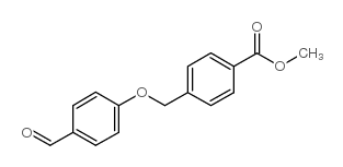 Methyl 4-((4-formylphenoxy)methyl)benzoate structure