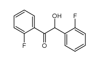 1,2-bis(2-fluorophenyl)-2-hydroxyethan-1-one structure