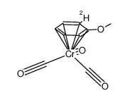 o-CH3OC6H4DCr(CO)3结构式