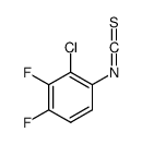 3-chloro-1,2-difluoro-4-isothiocyanatobenzene结构式